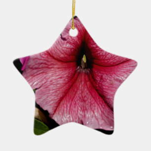 Floral Outburst Ceramic Ornament