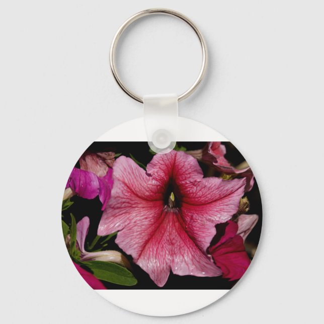 Floral Outburst Keychain (Front)