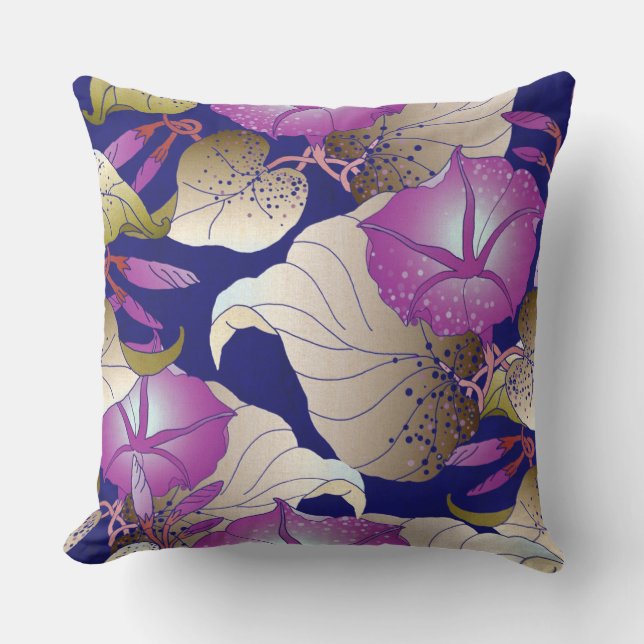 Floral Outdoor Pillow (Front)