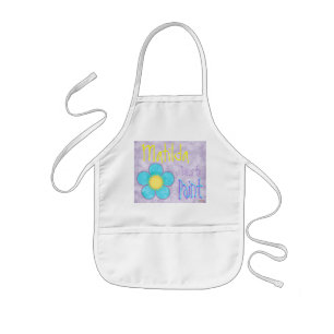 Floral Painting Apron