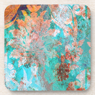 Floral Painting Coaster