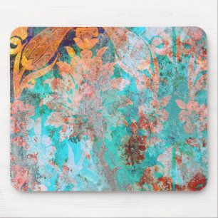 Floral Painting Mouse Pad
