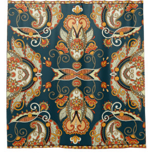 Floral Paisley Bandanna: Traditional Ornament