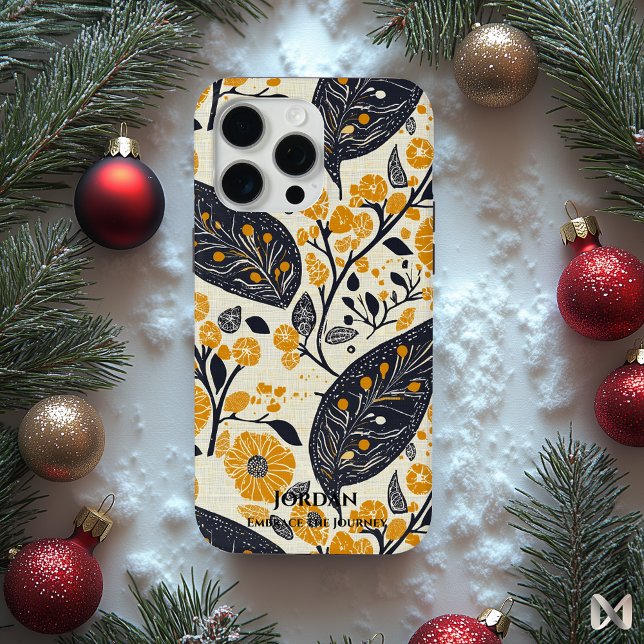 Floral Paisley Harmony – Artistic Global Blend Case-Mate iPhone Case (Creator Uploaded)