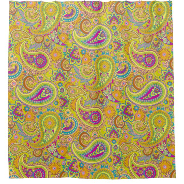 Floral Paisley seamless pattern I + your ideas (Front)
