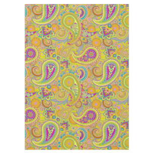 Floral Paisley seamless pattern I + your ideas Tablecloth