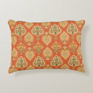 Floral paisley seamless pattern. illustration in A Accent Pillow