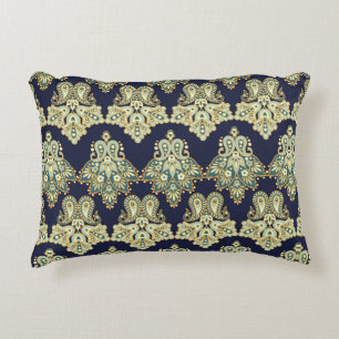 Floral paisley seamless pattern. illustration in A Accent Pillow