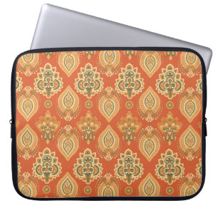 Floral paisley seamless pattern. illustration in A Laptop Sleeve