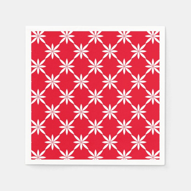 Floral Paper Napkins (Front)