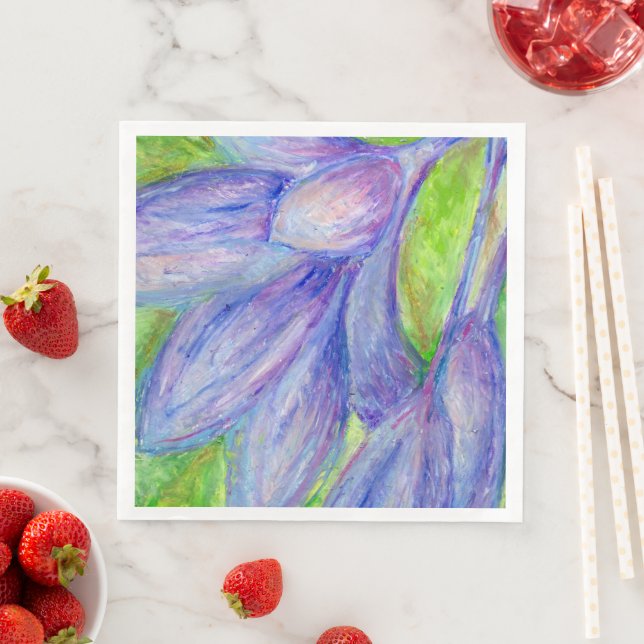 Floral Paper Napkins (Insitu)