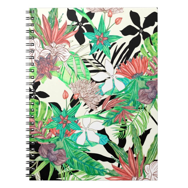 Floral Paradise II Notebook (Front)