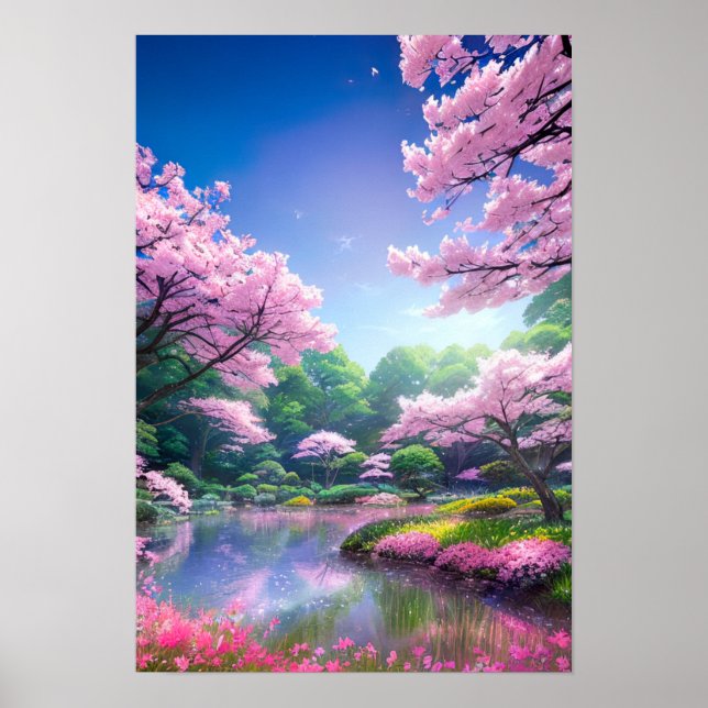 Floral Paradise Poster (Front)