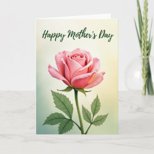 Floral Pastel Mothers Day Card