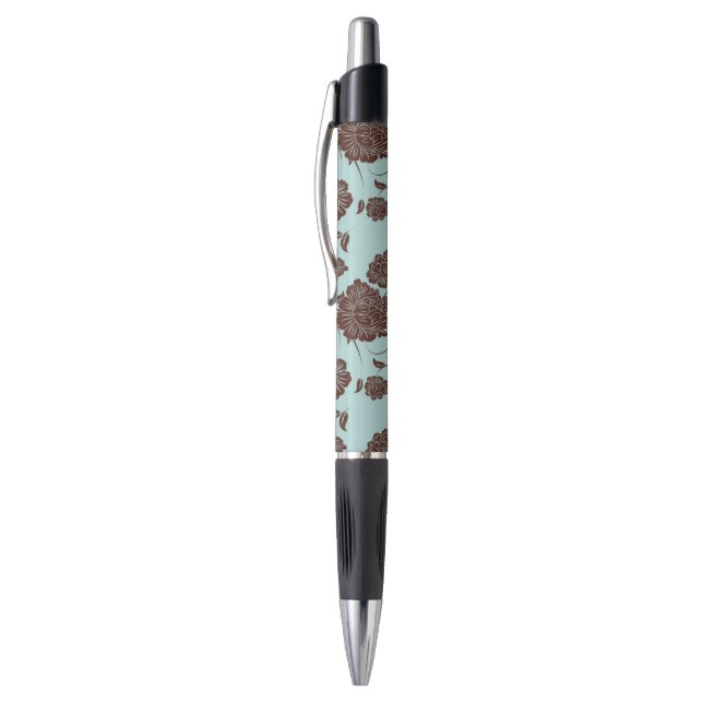 Floral Pattern 10 Pen (Top (Vertical))