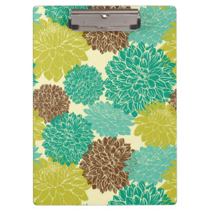 Floral Pattern 12 Clipboard