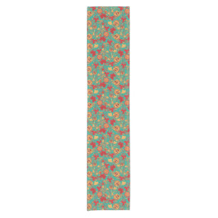 Floral pattern 2 2 short table runner