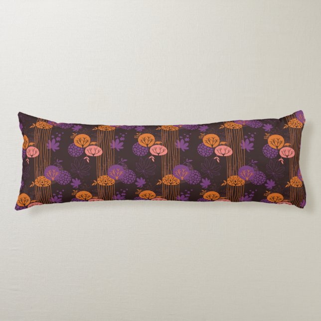 Floral pattern 2 3 body pillow (Front)