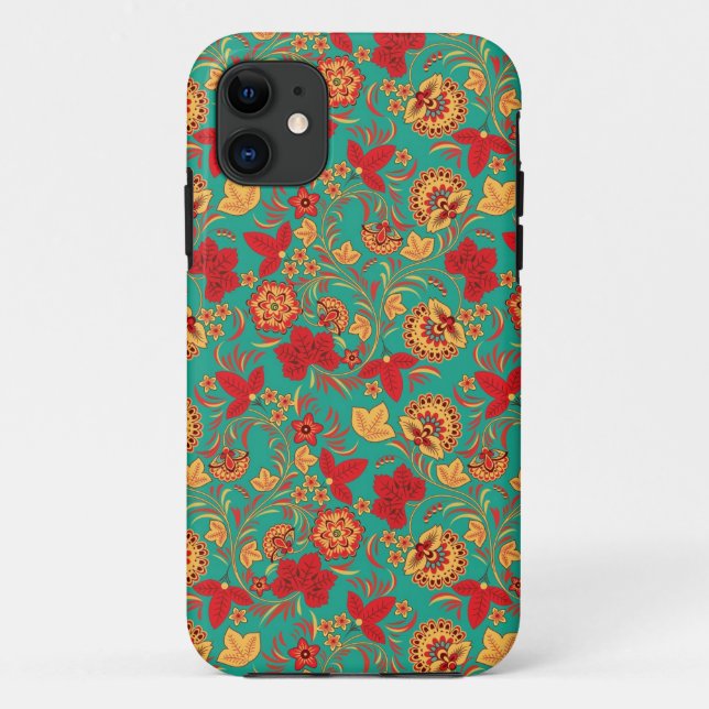 Floral pattern 2 Case-Mate iPhone case (Back)