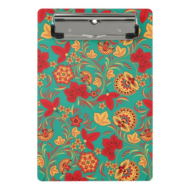 Floral pattern 2 mini clipboard (Front)