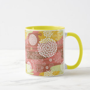 Floral pattern 2 mug
