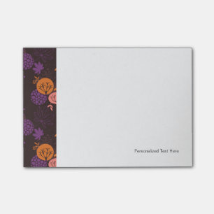 Floral pattern 2 post-it notes