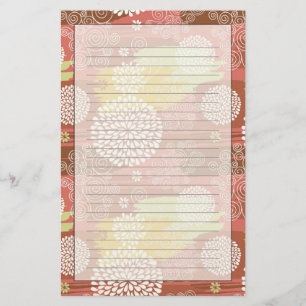 Floral pattern 2 stationery