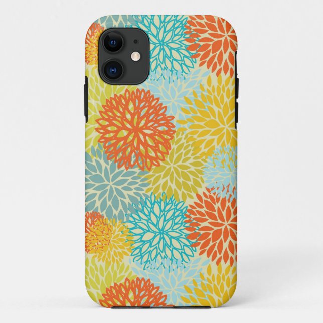 Floral pattern 3 Case-Mate iPhone case (Back)