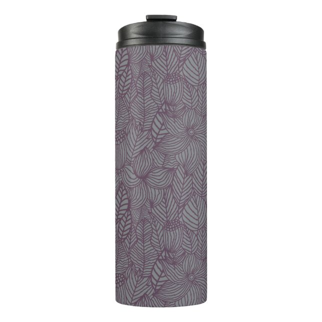 Floral Pattern 4 Thermal Tumbler (Front)