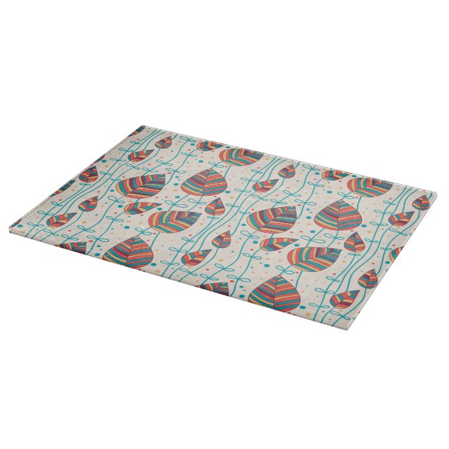 Floral pattern 5 2 cutting board (Corner)