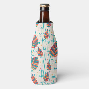 Floral pattern 5 bottle cooler