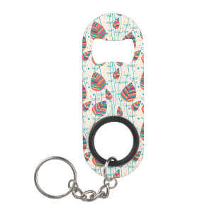 Floral pattern 5 mini bottle opener