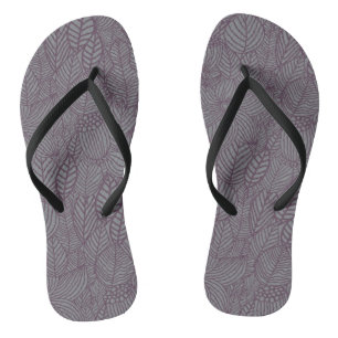 Floral Pattern 7 Flip Flops