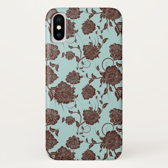 Floral Pattern 8 Case-Mate iPhone Case (Back)