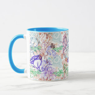 Floral Pattern 9 Mug