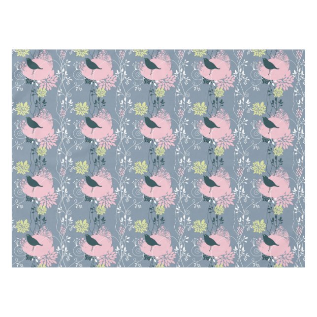 Floral Pattern 9 Tablecloth (Front (Horizontal))