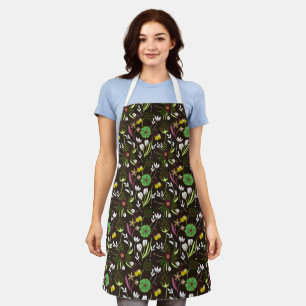 Floral Pattern Apron