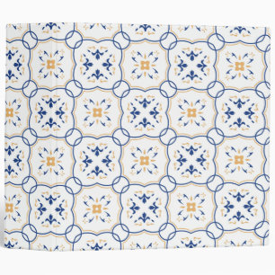 Floral Pattern Binder