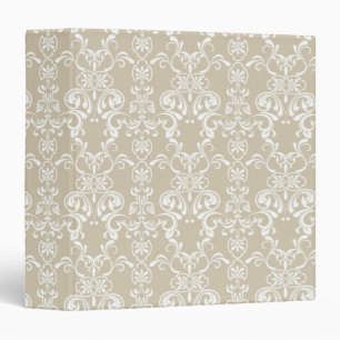 Floral Pattern Binder