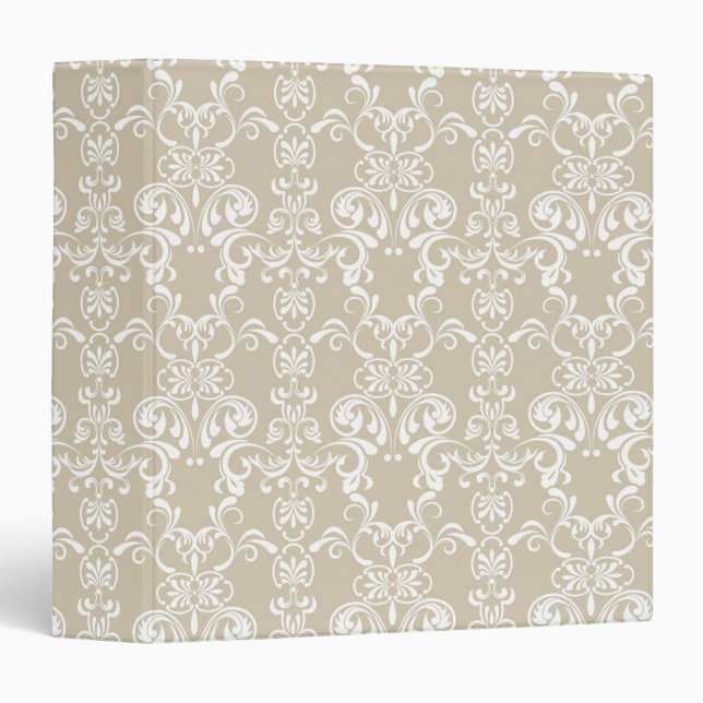 Floral Pattern Binder (Front/Spine)