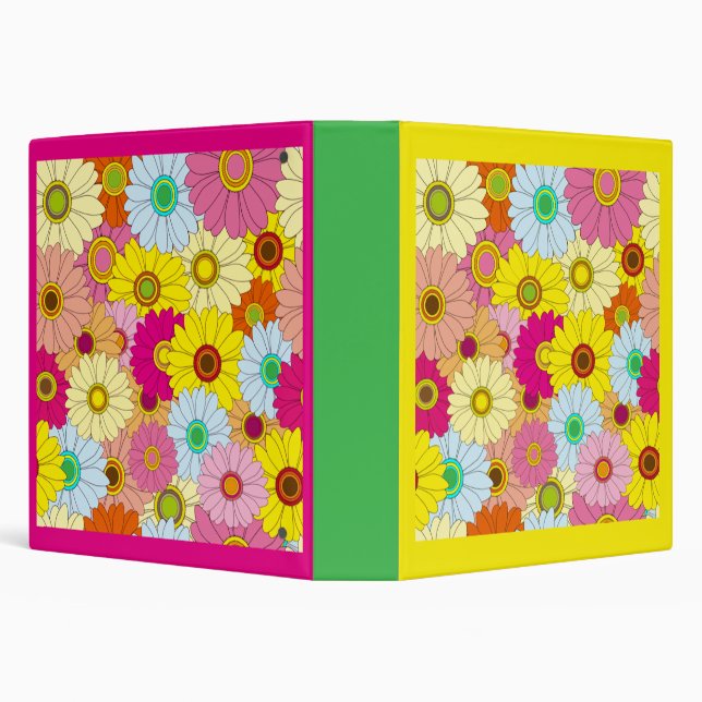 floral pattern binder (Background)