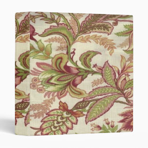 Floral Pattern Binder