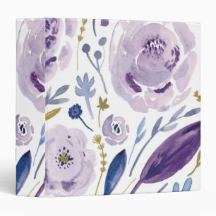 floral pattern binder