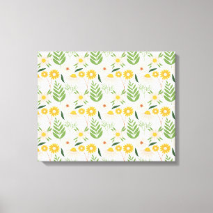 Floral Pattern Canvas Print