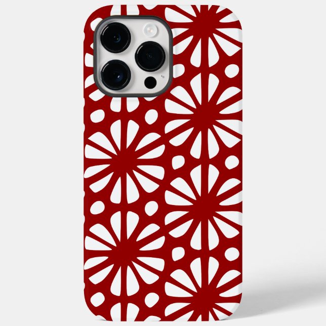 Floral Pattern Case-Mate iPhone Case (Back)