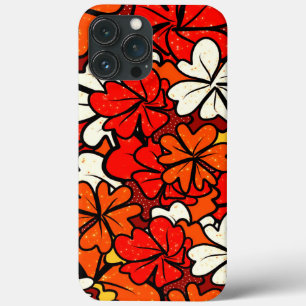 Floral pattern iPhone 13 pro max case