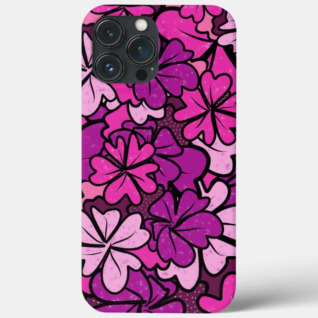 Floral pattern Case-Mate iPhone case (Back)