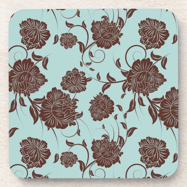 Floral Pattern Coaster (Front)
