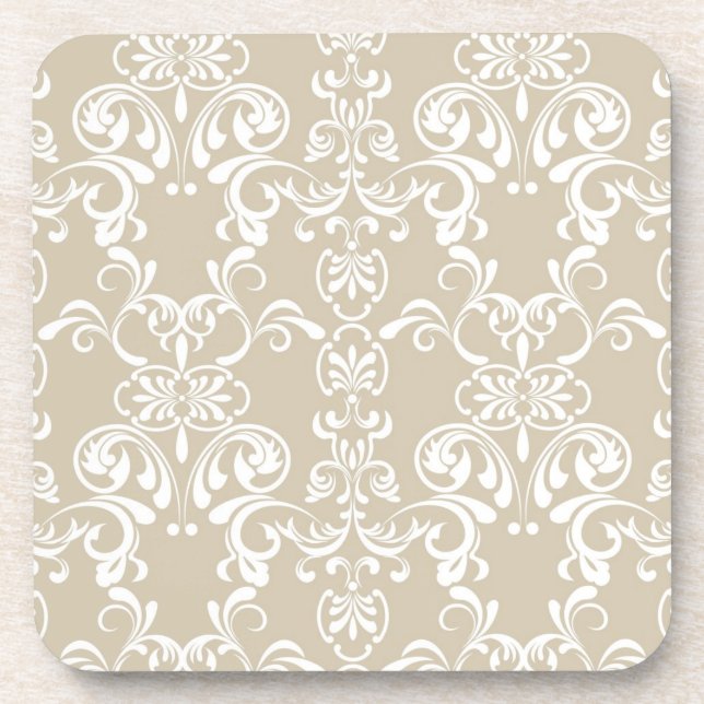 Floral Pattern Coaster (Front)