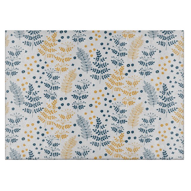 Floral pattern cutting board (Front)